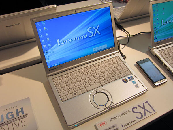 ASCII.jp：薄型で高解像度なレッツノートの新シリーズSX、NX登場