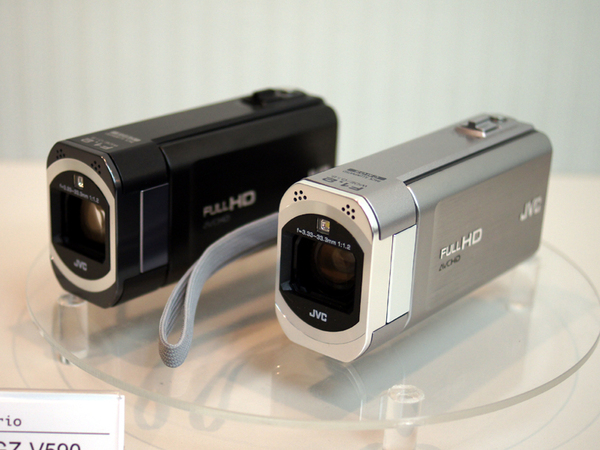 F 1.2レンズ】JVC Everio GZ-V570-N ピンクゴールド JVC Everio GZ