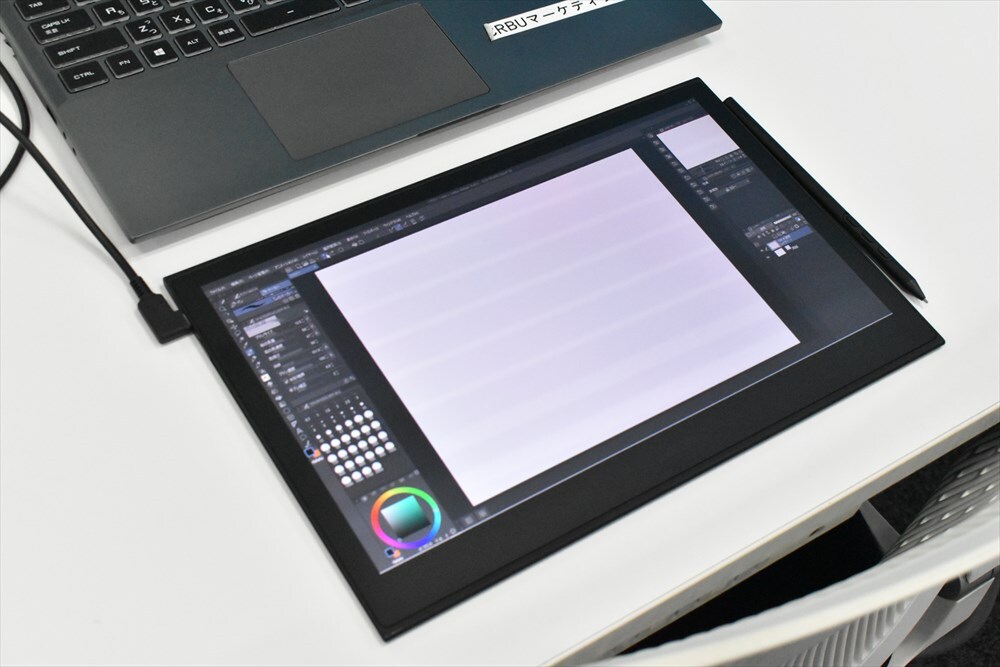ASCII.jp：ワコム史上最薄・最軽量、有機ELペンタブ「Wacom Movink 13