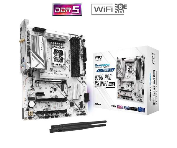 ASCII.jp：ASRock、B760マザーボードにドスパラ専売ホワイトモデル3