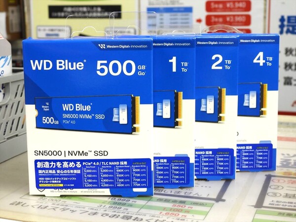 ASCII.jp：M.2 SSDの新定番になりそうな新製品「WD BLUE SN5000」が登場