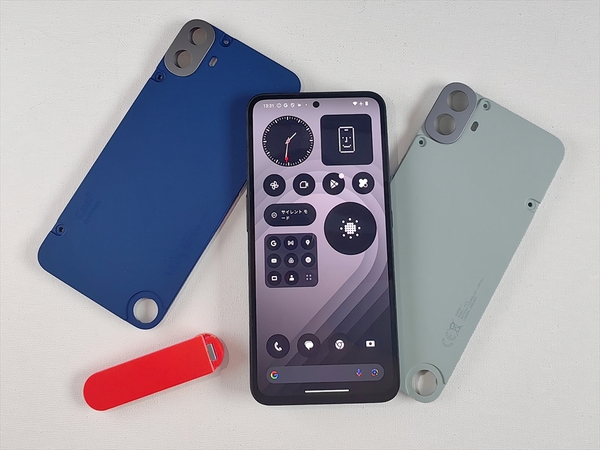 ASCII.jp：Nothingの最新スマホ「CMF Phone 1」は背面カバー交換で