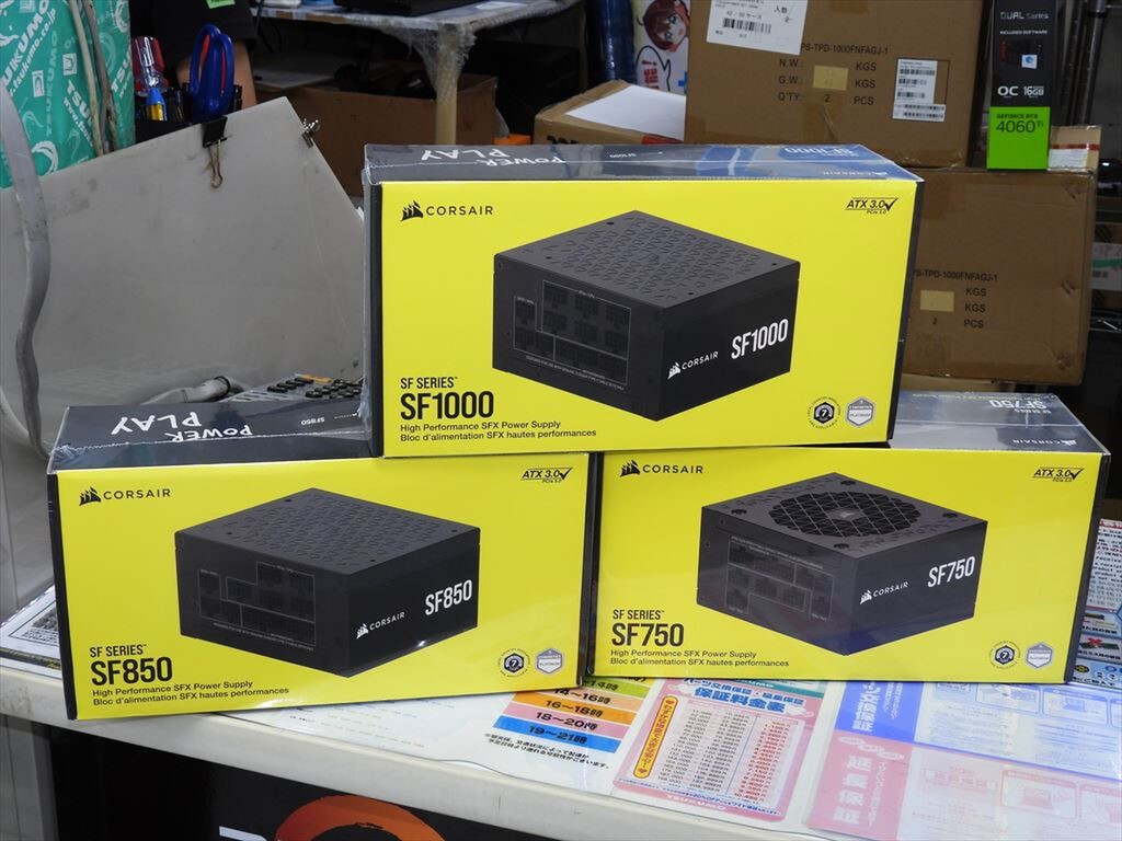 80PLUS PLATINUでフルモジュラー仕様のSFX電源ユニットがCORSAIRから