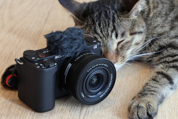 ASCII.jp：軽くて携帯性が高いソニーのミラーレス一眼「VLOGCAM ZV-E10