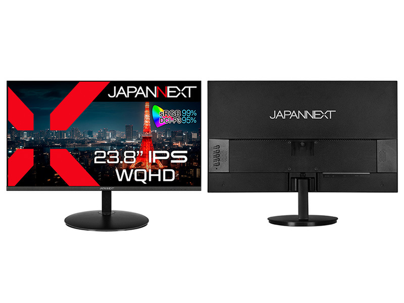 ASCII.jp：JAPANNEXTが23.8インチ IPSパネル搭載 WQHD液晶モニターを発売