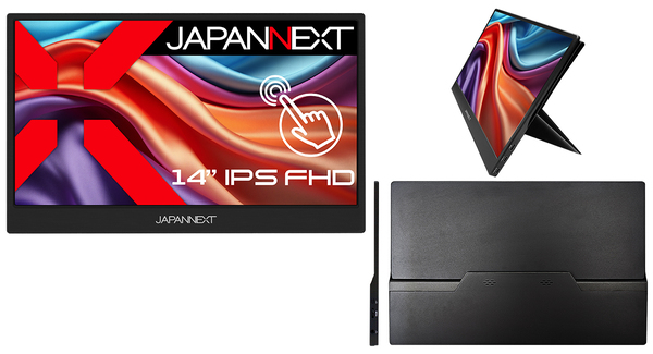 ASCII.jp：JAPANNEXT、14インチIPSパネル搭載モバイルディスプレイを