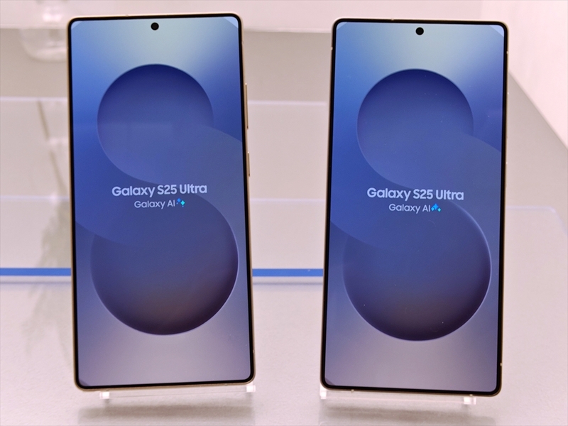 サムスンがAI強化のハイエンドスマホ「Galaxy S25 Ultra」「Galaxy S25