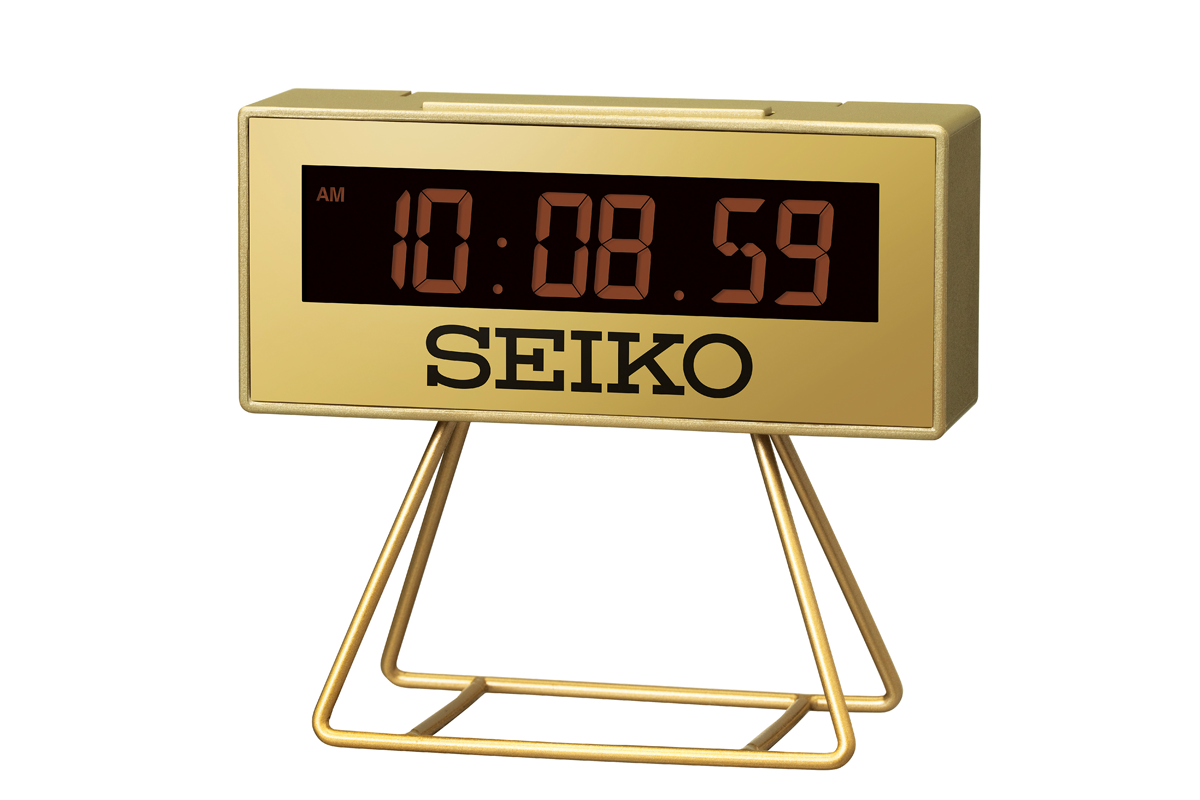 ASCII.jp：2025台限定！ セイコー、世界陸上記念ミニタイマークロック登場