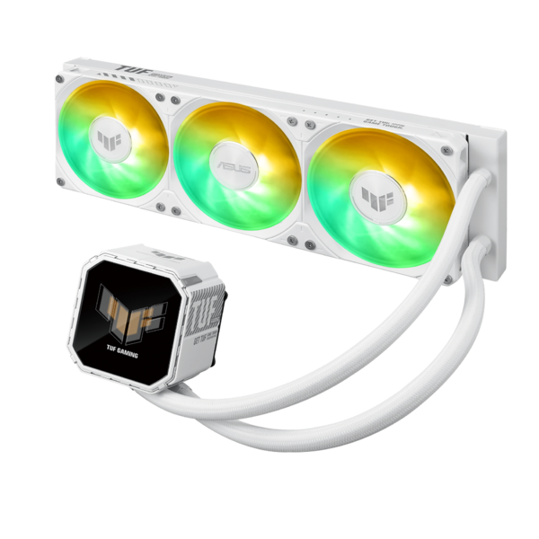 ASCII.jp：ASUS「TUF Gaming LC III 360 ARGB LCD」発表｜2.8インチLCD