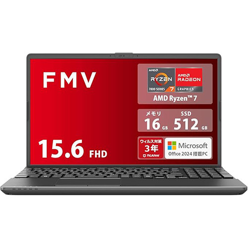 ASCII.jp：富士通ノートPC「FMV Note A WA1-K2」が7%オフ！Ryzen 7