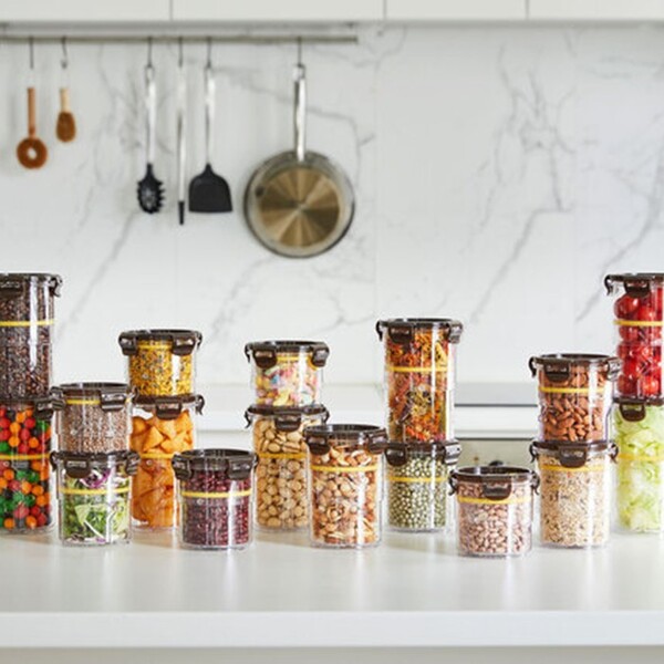 ASCII.jp：タッパーの革命! 5段階に大きさを変える密閉容器「PUZZLE LOCK」