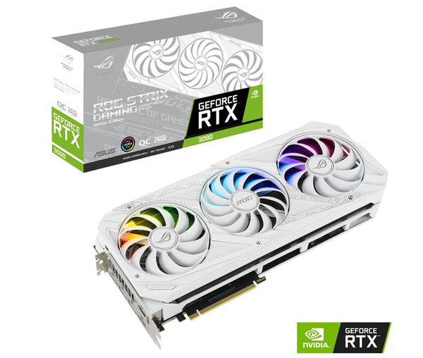 ASCII.jp：ASUSの白いハイエンドビデオカードにGeForce RTX 3090／3080