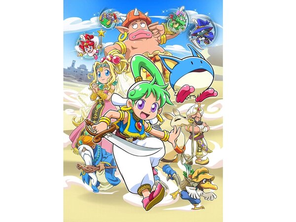 ASCII.jp：『ワンダーボーイ アーシャ・イン・モンスターワールド