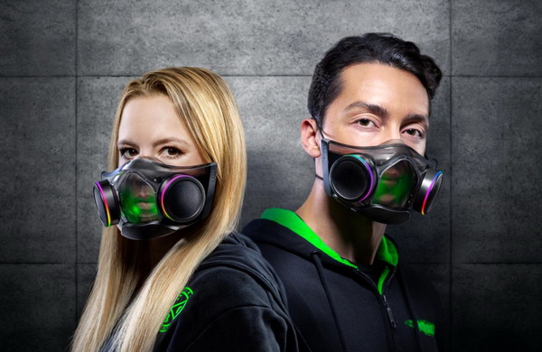 ASCII.jp：速報&実機レビュー!! 超クールデザインの電動マスク「Razer