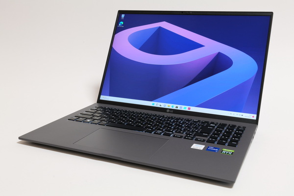 ASCII.jp：「LG gram 16」実機レビュー = RTX内蔵なのに1.2キロで25