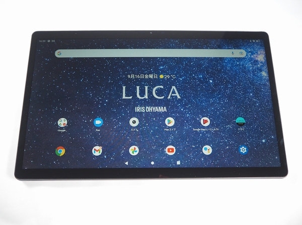 ASCII.jp：15.6型！ アイリスオーヤマの大画面タブ「LUCAタブレット