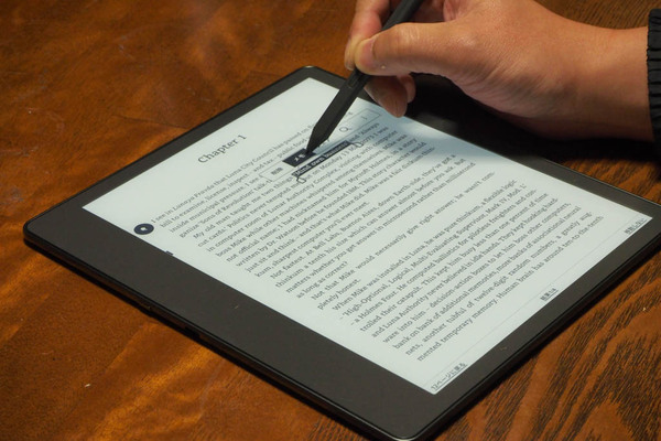ASCII.jp：大画面だし書き心地もむちゃいい！ 新発売の「Kindle Scribe