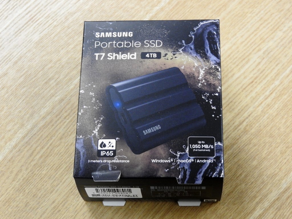 ASCII.jp：Samsungの頑丈な外付けSSD「Portable SSD T7 Shield」に4TB