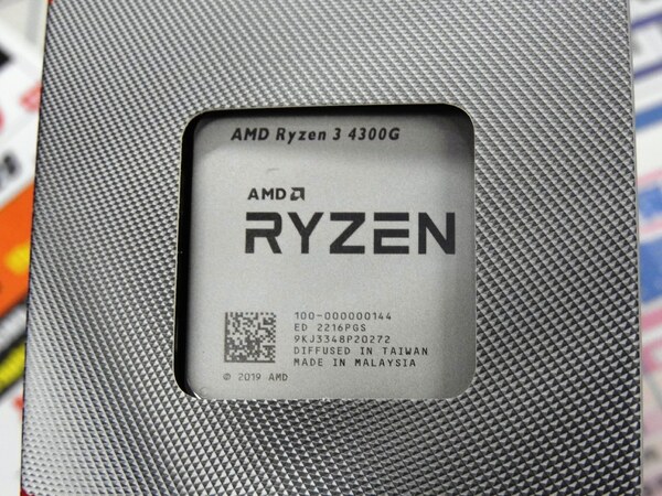 ASCII.jp：1万5800円のRadeon内蔵APU「Ryzen 3 4300G」の販売がスタート
