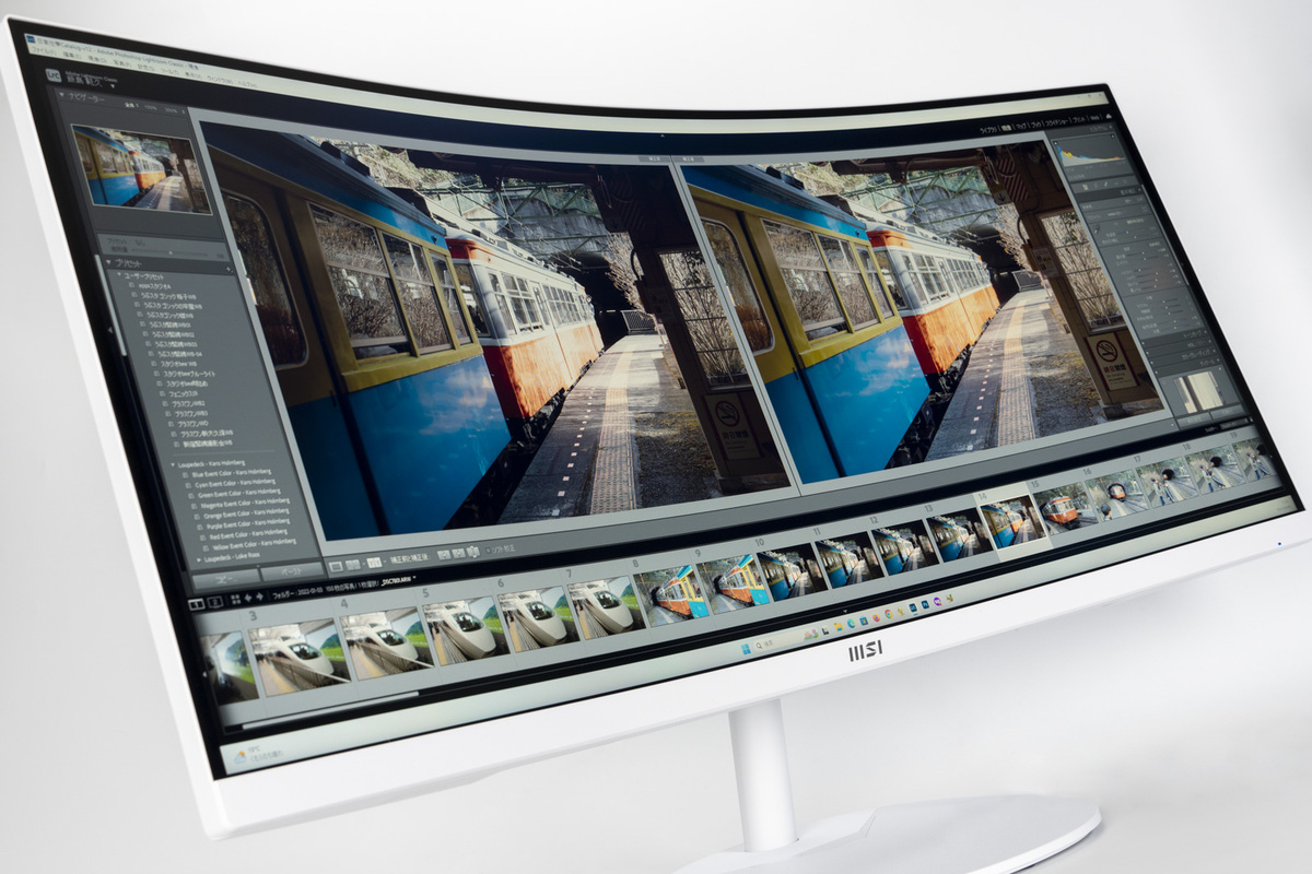 ASCII.jp：ビジネスでも湾曲ウルトラワイドは作業効率がアップする？34