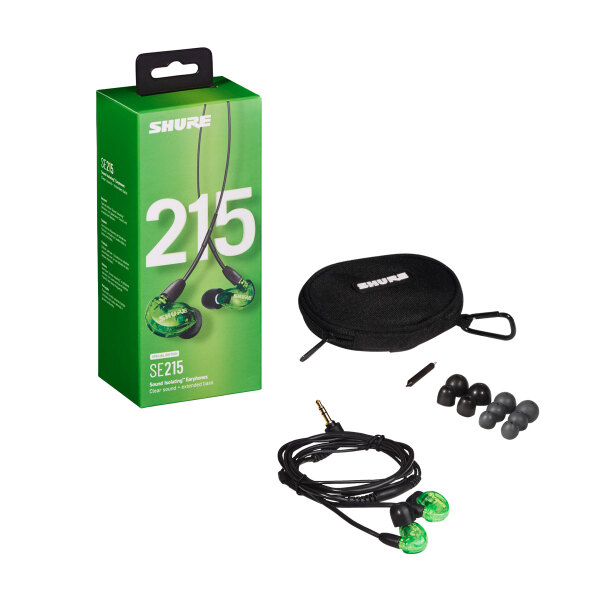 ASCII.jp：SHURE、ロングセラー「SE215 Special Edition」に新色グリーン