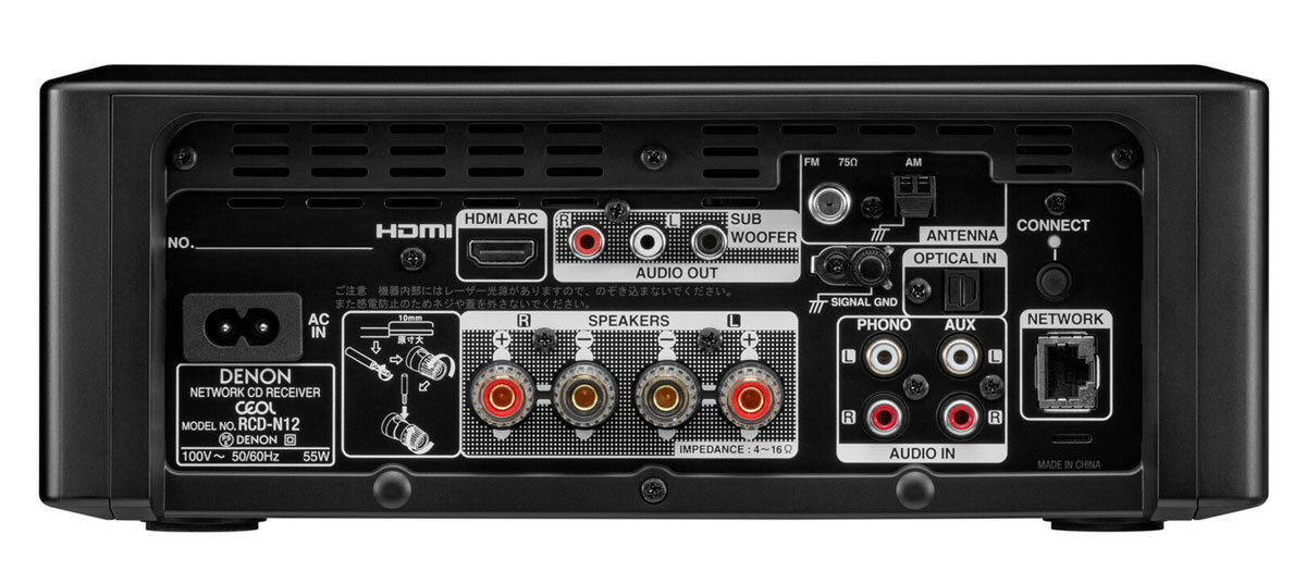デノンが「RCD-N12」を発売、CDにHDMI ARC入力まで備えた「全部入り