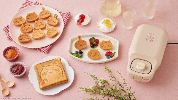 ASCII.jp：「ちいかわ」キャラがホットサンドに 「こんがりきゃら