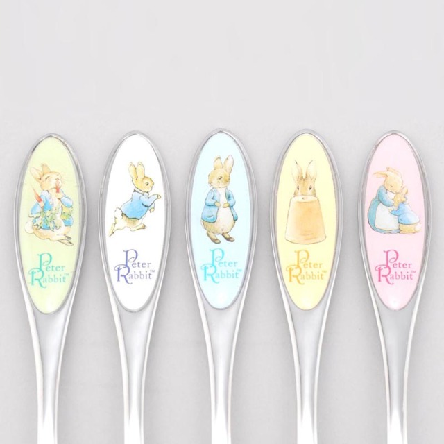 ピーターラビット】樹脂盛りスプーン単品 | キャラクタスプーン