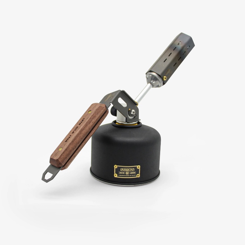 スノーピーク】フォールディングトーチのバレルやグリップ、ハンドルの