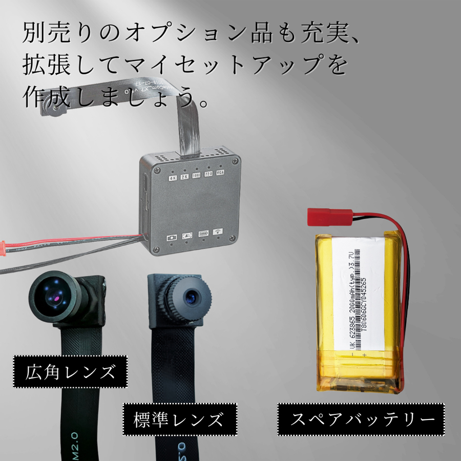 TK-MOD-22(M22)(エム22) | 4K録画対応基板(基盤)ユニット小型カメラ