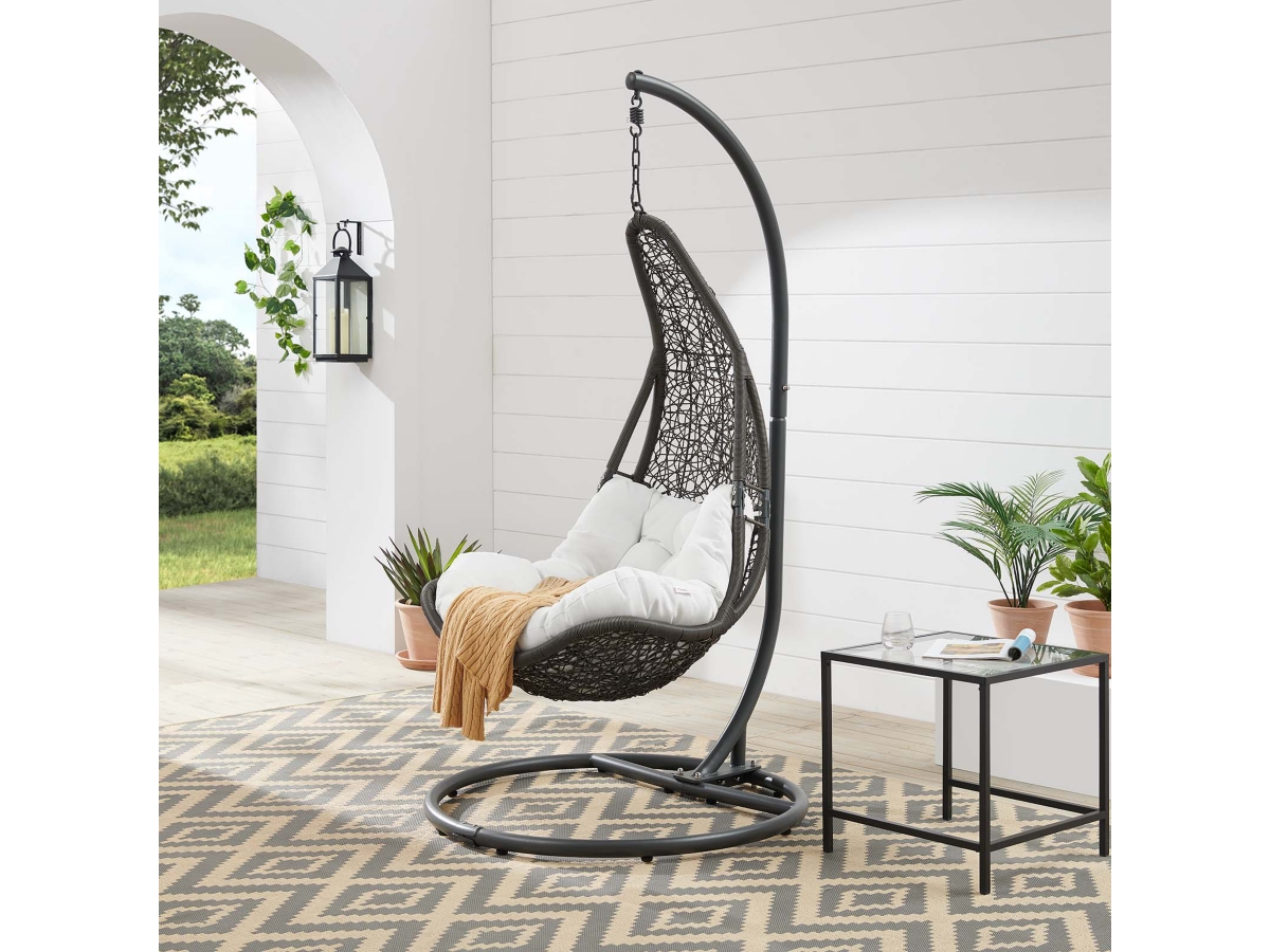 Modway Abate Outdoor Swing Chair | Ashley