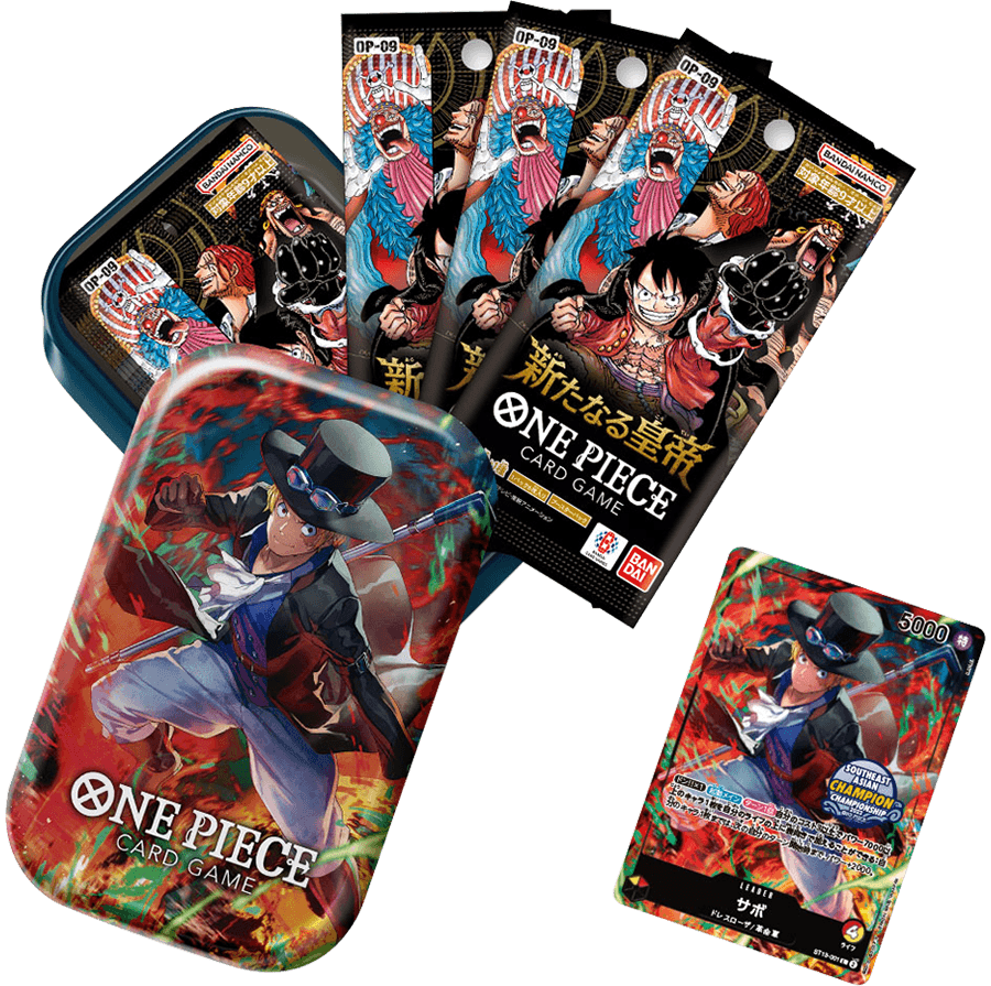 ONE PIECE CARD GAME Mini tin Pack set vol.1 TS-01 Japanese ASIAN