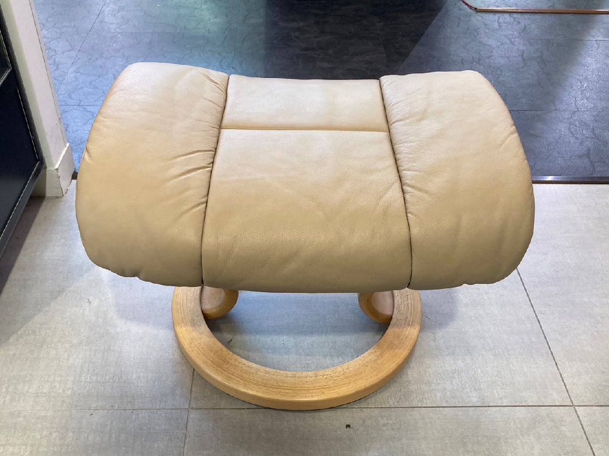 ◇EKORNES エコーネス ストレスレスチェア レノ オットマン付き