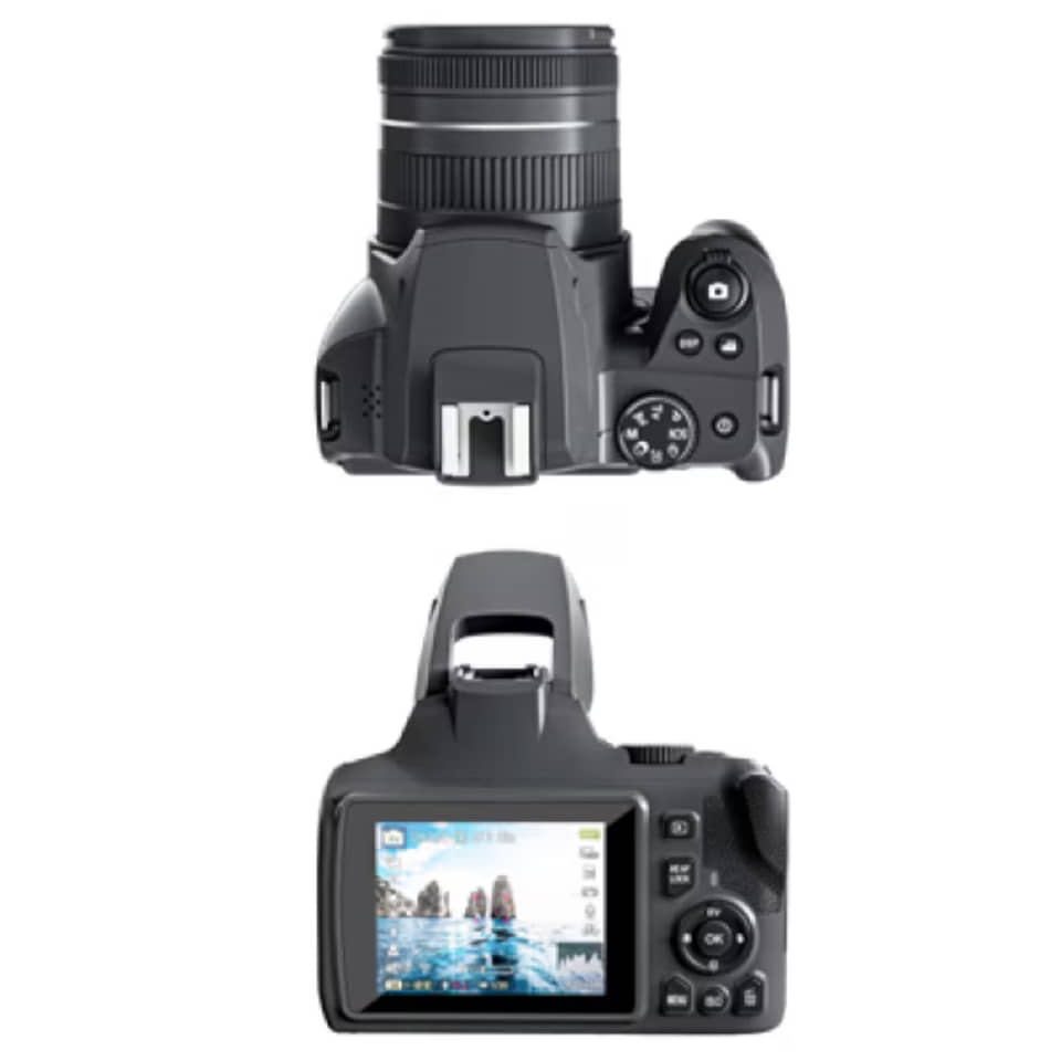 ドンキ情熱価格「一眼風デジタルカメラ Optical 10」。光学10倍ズーム