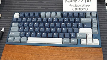 アルミ合金筐体採用の75%キーボード「Rainy 75 Color」が入荷、計4