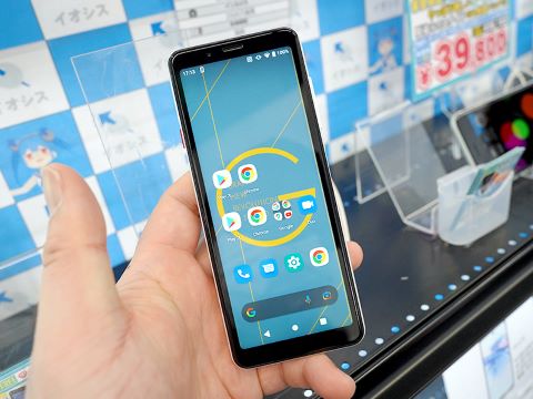 持ちやすいAndroid 11スマホ「Mode1 GRIP MD-05P」が9,980円！未使用品