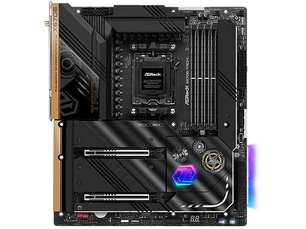 ASRockのX670Eマザーは計5製品、最上位の「X670E Taichi Carrara」は