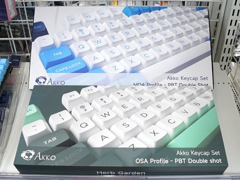 UNCカラーや人魚をモチーフとした交換用キーキャップセットが3製品