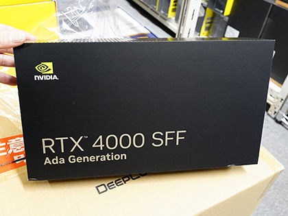 NVIDIA RTX 4000 SFF Ada」が店頭入荷、価格は228,000円 - AKIBA PC