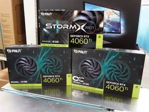 グラフィックボード・グラボ・ビデオカード GPU RTX 4060ti 8gb palit