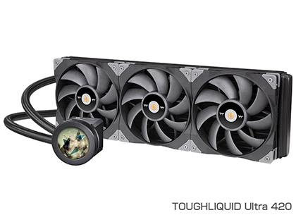 Thermaltakeの簡易水冷クーラー「TOUGHLIQUID Ultra」が計4製品、2.1