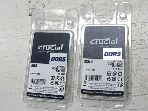 CrucialのDDR5-5600 SO-DIMM 8GBと32GBが入荷 - AKIBA PC Hotline!
