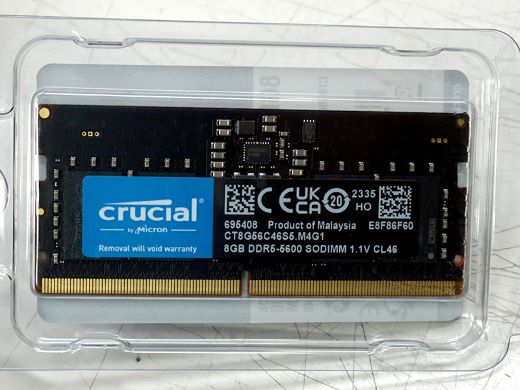CrucialのDDR5-5600 SO-DIMM 8GBと32GBが入荷 - AKIBA PC Hotline!