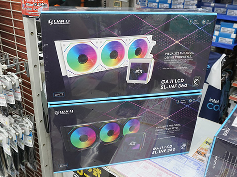 2.88インチディスプレイ搭載の水冷キット「Galahad II LCD」がLian Li