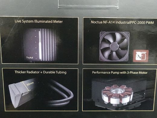 ASUSの420mm簡易水冷CPUクーラー「ProArt LC 420」が発売、Noctua