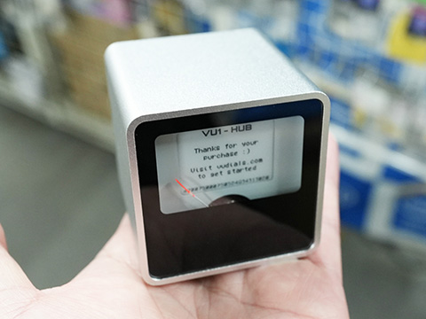 PCハード情報を表示できるUSB接続メーター「VU1」がSTREACOMから、E