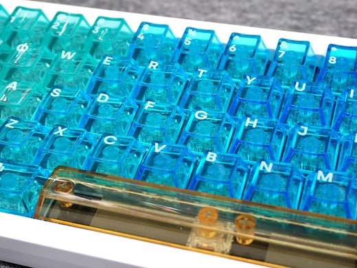 半透明デザインのキーキャップセット「AIR series - wave」の予約受付