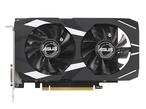 2スロット厚の「ASUS Dual GeForce RTX 3050 OC Edition 6GB GDDR6」が