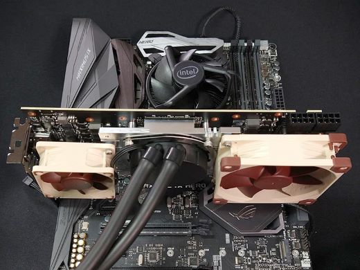 GeForce RTX 30/40シリーズに簡易水冷CPUクーラーを装着するための