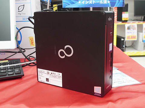 Core i5-9500T搭載の富士通ミニPCが29,800円、Windows 11 Pro搭載の